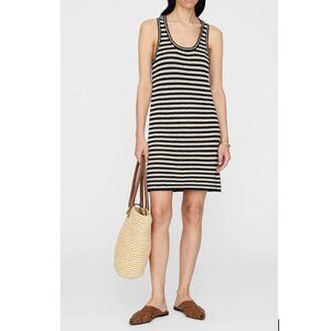 Anine Bing Striped Knit Mini Dress